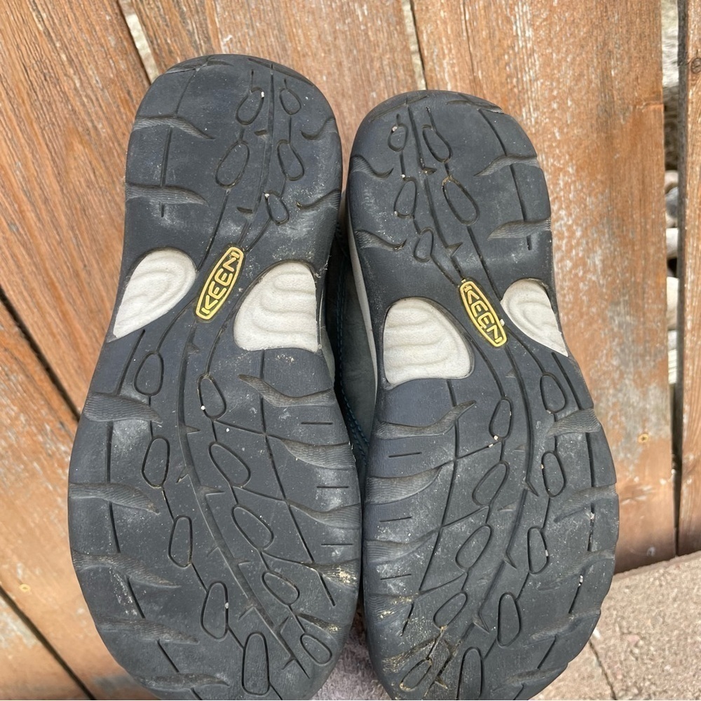 KEEN Women’s Gray Presido‎ Leather Low Top Sneaker Shoes Size 6 - Picture 10 of 12